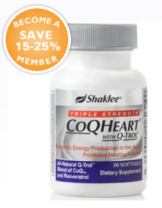 shaklee_coqheart Shaklee CoQHeart recommended by New Wave Fitness